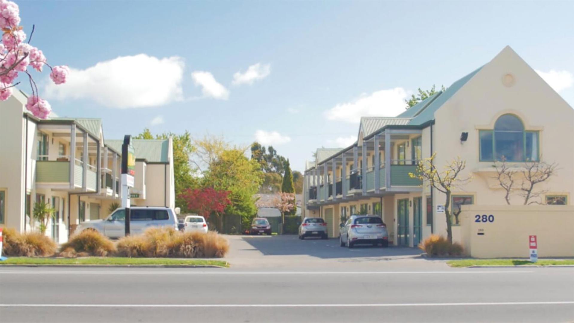 Asure Christchurch Classic Motel & Apartments Екстериор снимка